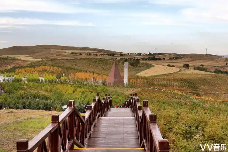 金秋坝上之闪电河国家湿地公园风光