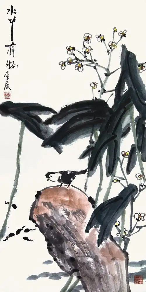 "春华秋实:李庚先生书画展"在北京禅溪茶·艺术空开幕