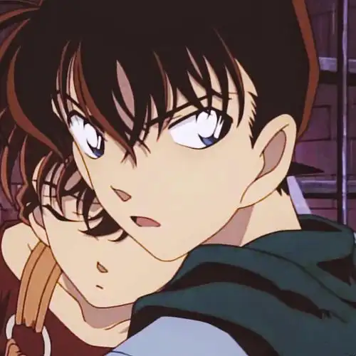 名侦探柯南柯南工藤新一服部平次动漫头像头像自截自调