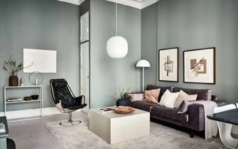 活动作品灰绿色家居配色经典治愈