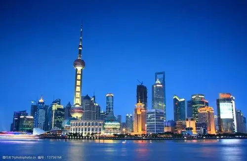 上海外滩夜景浦江夜景图片图片-图行天下图库
