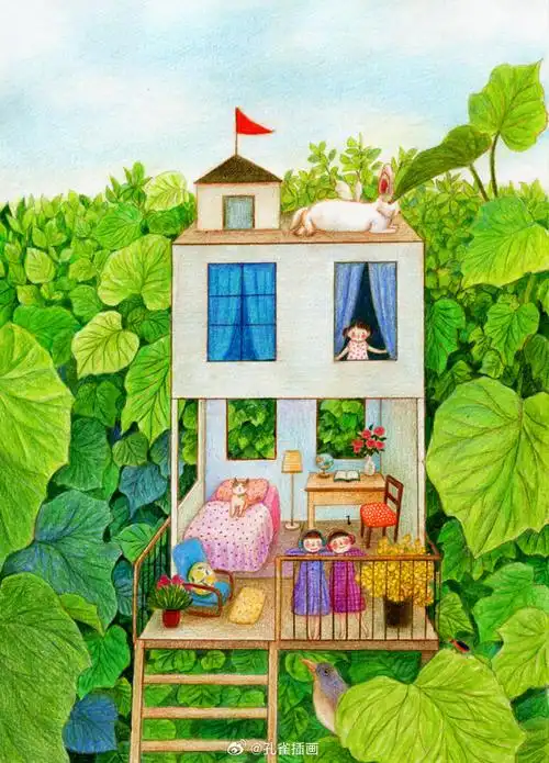 画画##彩铅画##手绘##插画