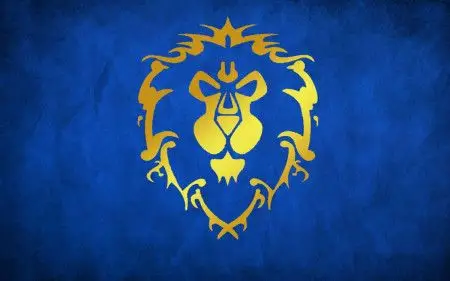 求魔兽世界 部落,联盟旗帜以及伊利丹,怒风的高清图