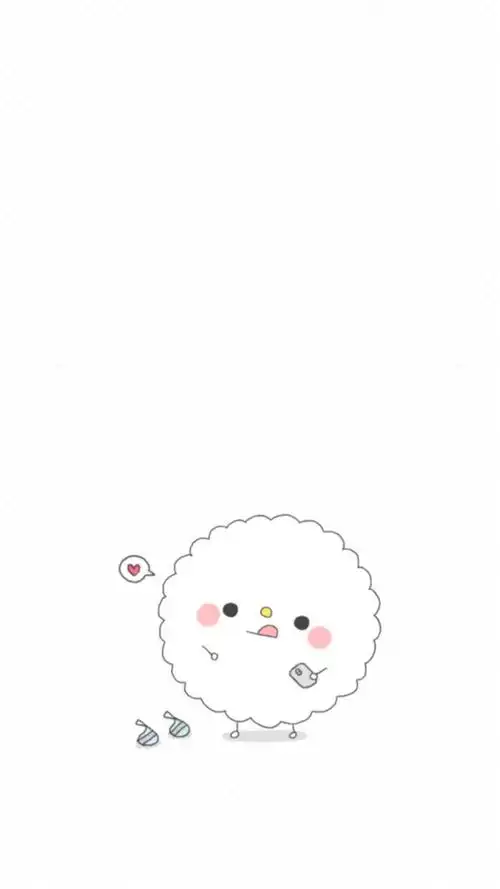 简单 萌系 卡通 可爱 清新 简约 平铺(07`)**