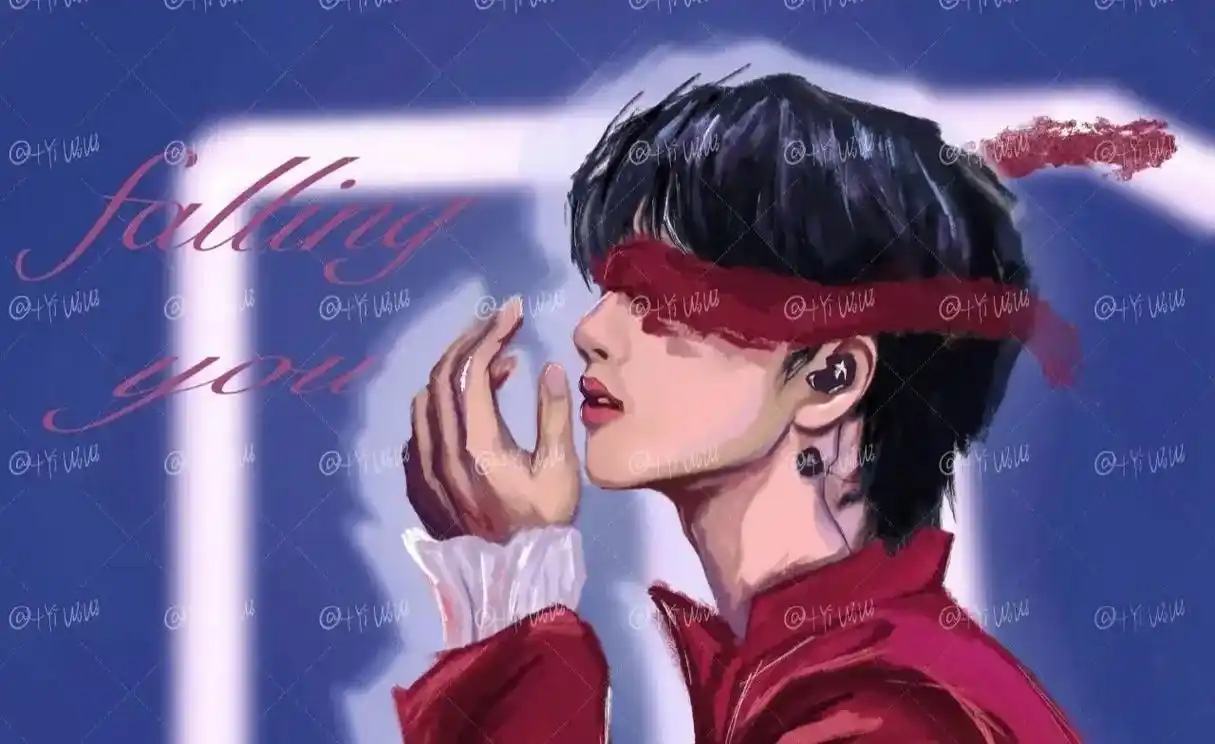 刘耀文动漫版的西装太帅了好好看