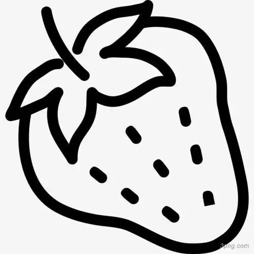 标签笔画简笔画草莓简笔画水果水果手绘草莓草莓简笔画工笔画粉笔画