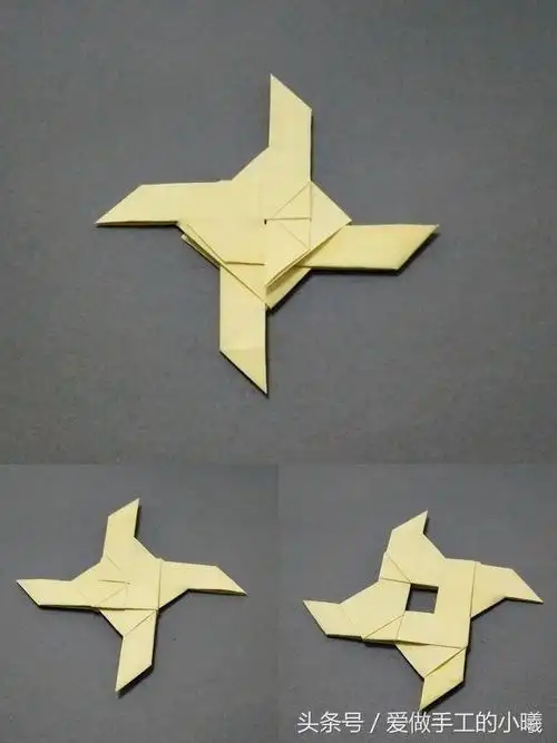 折回旋镖的过程(折纸也有武林梦,六款折纸飞镖任君选择!
