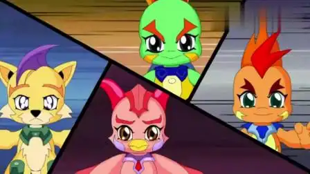 晶码战士 :战士遇到了一堆怪兽,厉害的很,这次他们有些吃力