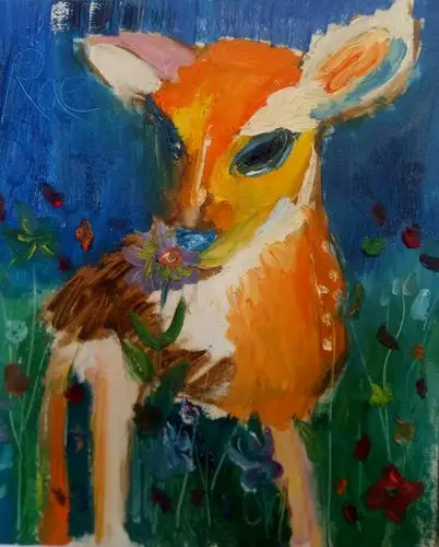 梅花鹿的油画课 - 美篇