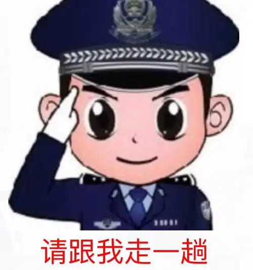 警察叔叔:请跟我走一趟 - 热门表情包精选-2017/11/18_斗图表情