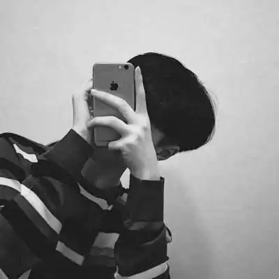 黑白头像霸气冷酷男生真人图片