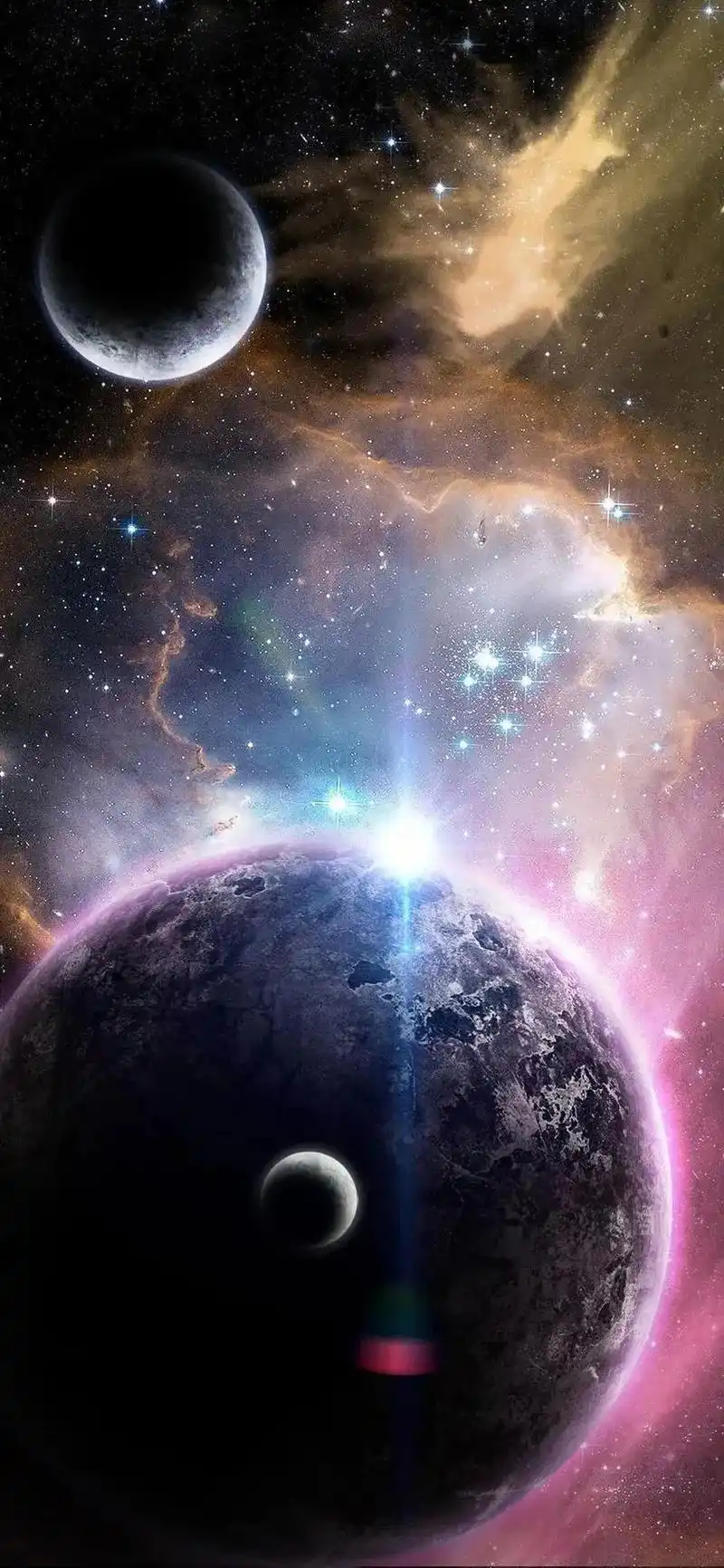 超好看的星空壁纸|生命是华丽错觉 仙贝 仙贝的小铺子 202 - 抖音