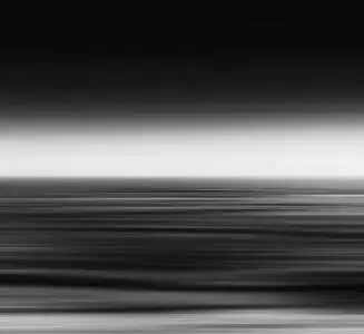 简单清新的壁纸水平生动,清新清新的黑白海洋景观 m照片