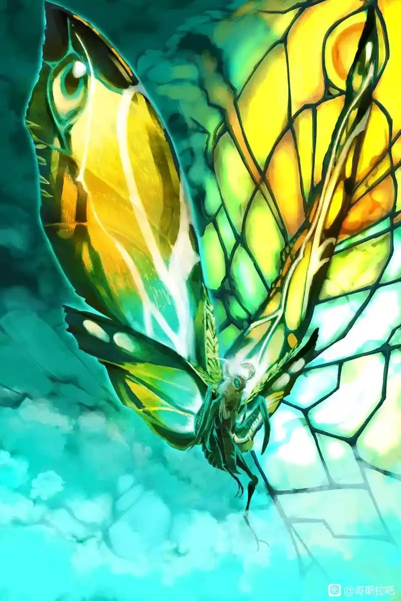 摩斯拉图集#魔斯拉 #哥斯拉 #视觉盛宴 #高清壁纸 #见者 - 抖音