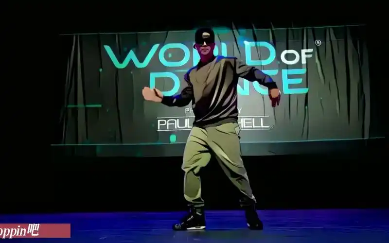 【超清4k】街舞大神,炸裂表演,poppin john 动漫版