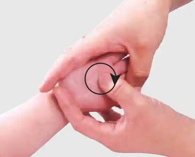 小儿推拿之顺运内八卦