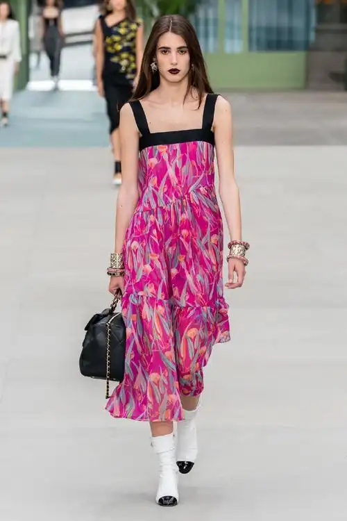 chanel resort 2020 各种裙子