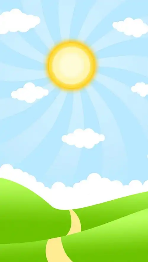 扁平化宣传app背景h5素材图