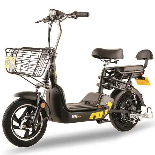 新日电动车米粒油光黑