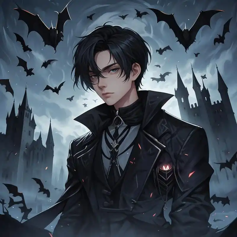 黑暗系男生头像94冷酷帅气 今日份暗黑系男生头像分享,氛围感直接拉