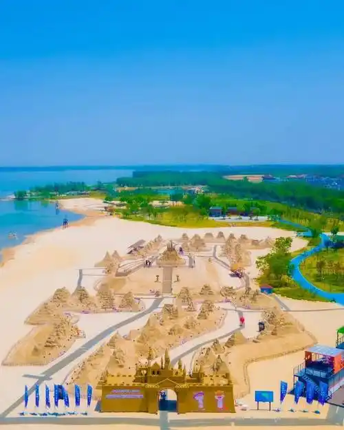 骆马湖沙滩公园,实现你的"海岛自由梦"!_决赛_集市_大赛
