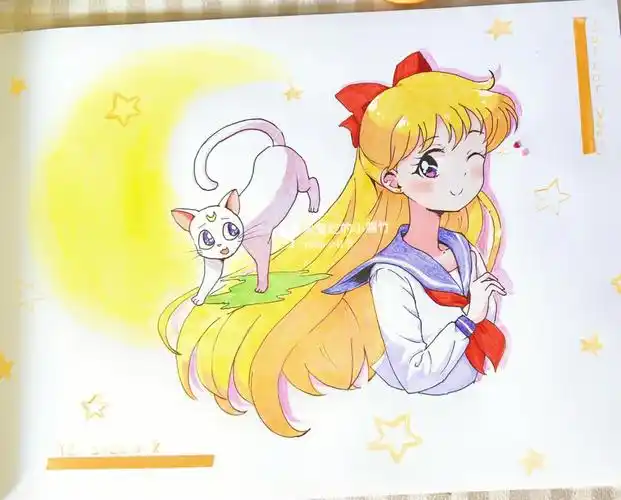 初级动漫人物美少女战士