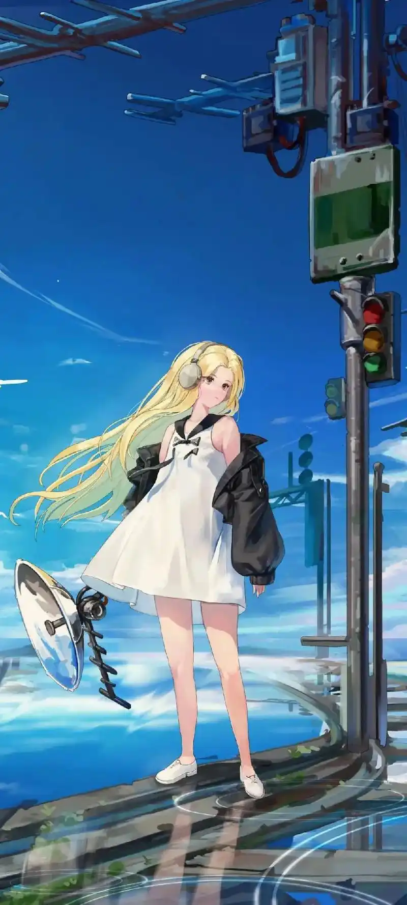 二次元少女 #漫画壁纸美女 #全网最火壁纸 #图文伙伴计划 - 抖音