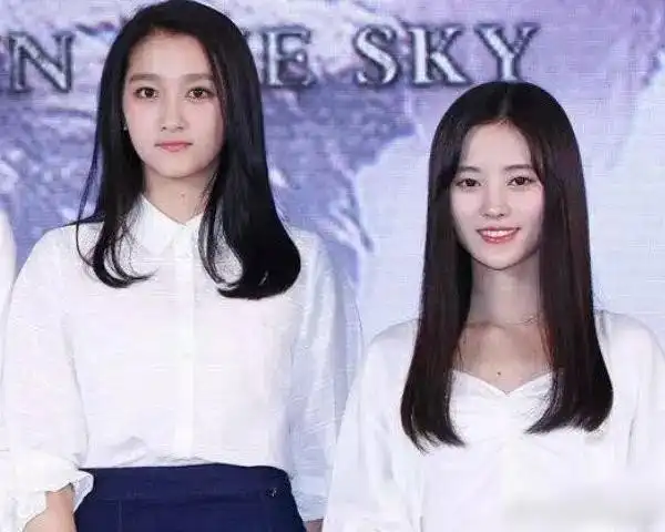 有一种同框叫关晓彤鞠婧祎有谁注意她的腰线身高过于真实