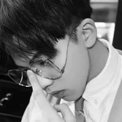 黑白头像男生冷酷霸气