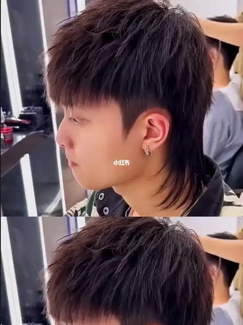 锡纸烫做些弧度出来,这样发型会更加的立体线条感和透析感更强一些