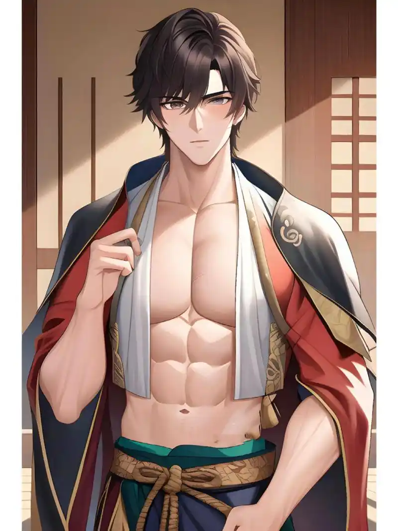 ai插画☆古风帅哥