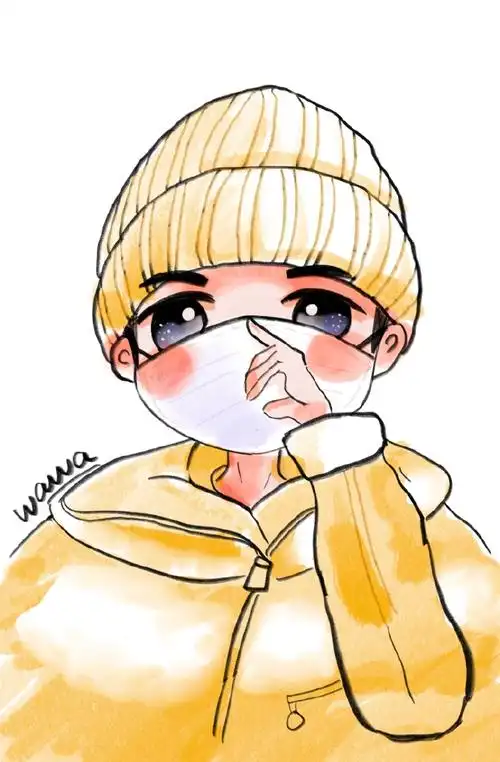 挑战画王俊凯一百天##王俊凯粉丝手绘壁纸