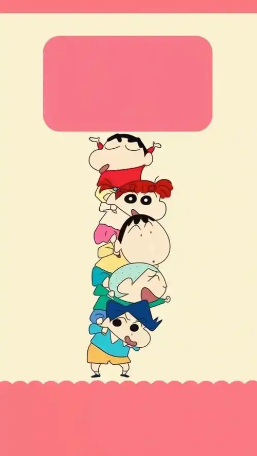 iphone壁纸蜡笔小新