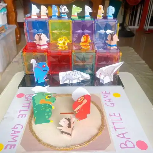 咚咚恐龙纸相扑04