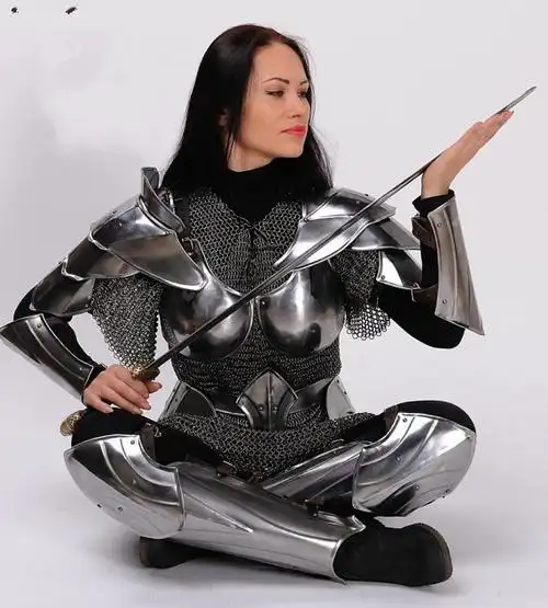 warrior美国代购手作特别奇幻公主战士钢铁盔甲cosplay女装