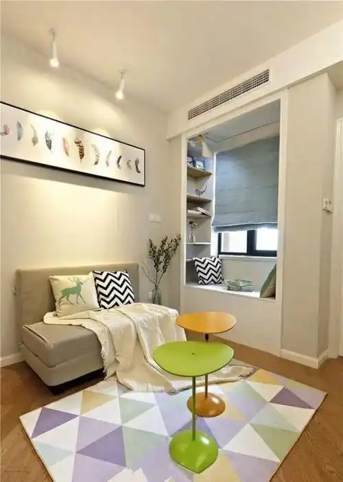 55平方小户型装修案例,超级简约,照着装也不会出错