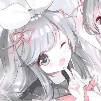 姐们动漫头像一人一张高清一对两张好看的姐妹动漫头像图片