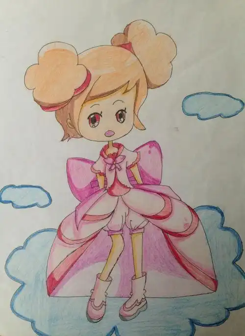 周新雨的画画作品(10岁)