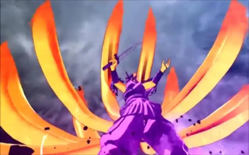 【火影整蛊特效素材】九尾模式须佐能乎