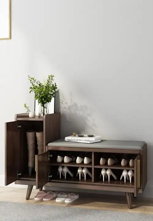 玄关柜入户鞋柜进门换鞋凳家用门口可坐式鞋柜坐凳一体多功能穿鞋凳