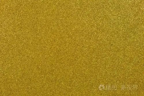 金黄色的砂纸纹理背景闪闪发光