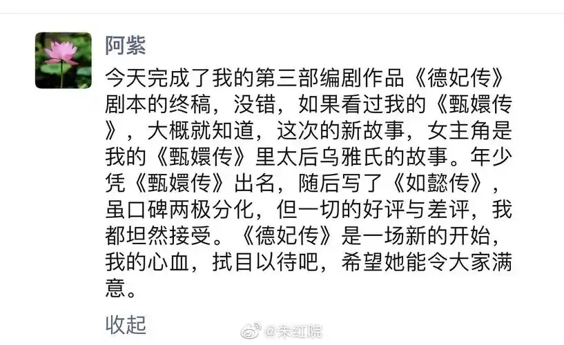 流潋紫新剧德妃传