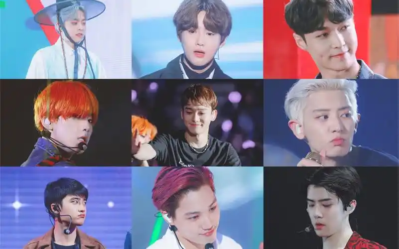 exo九人九句你能忍住不心动吗