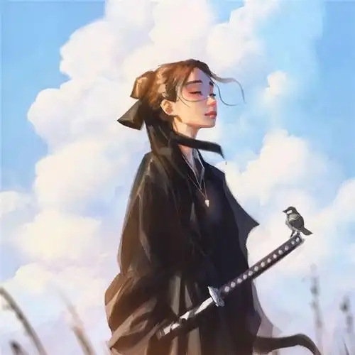 独立自信女生头像