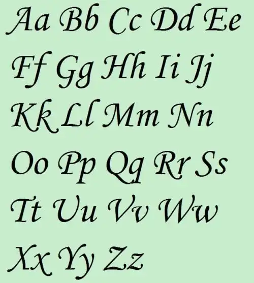 英文字母怎么写好看且大方?是不是中文写得好英文也就相应好了呢?