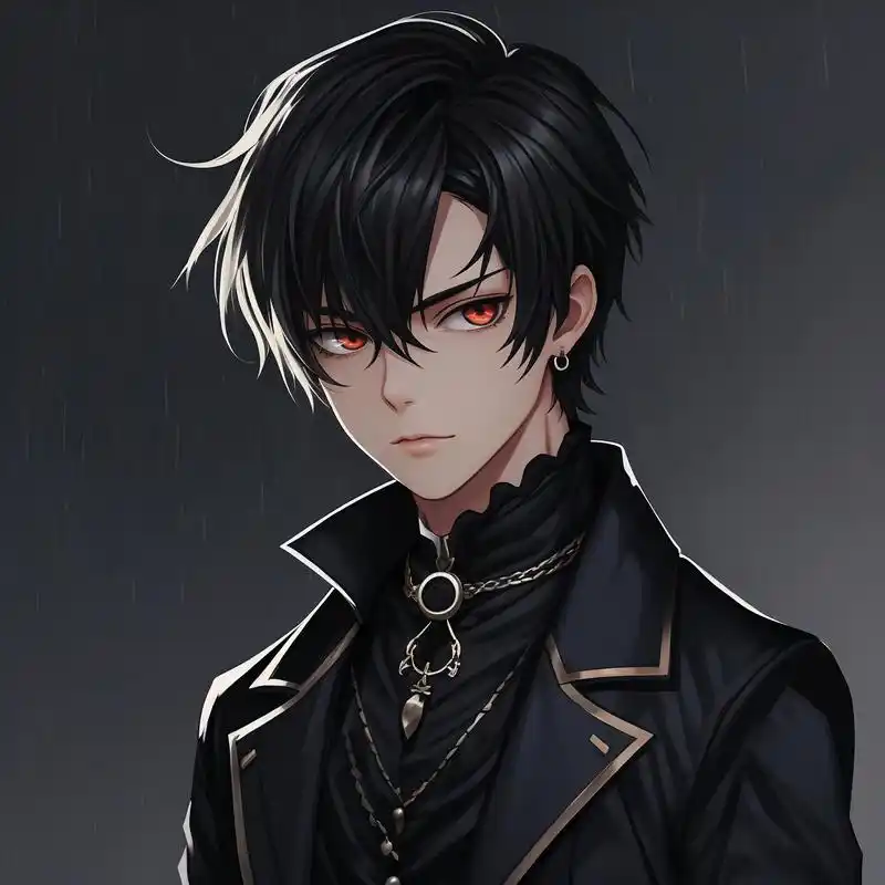 暗黑系列动漫男生头像94谁不爱呢?