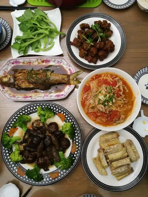 三米轩做的晚餐2017年10月4日