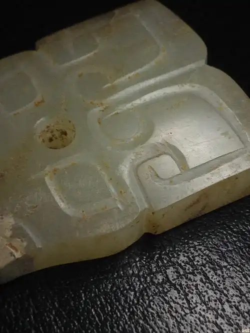 精美兽面-高古(文化期商周战汉)玉器 琉璃-盛世收藏网