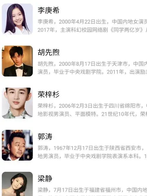 胡先煦郑伟三搭了 我居然还都看过