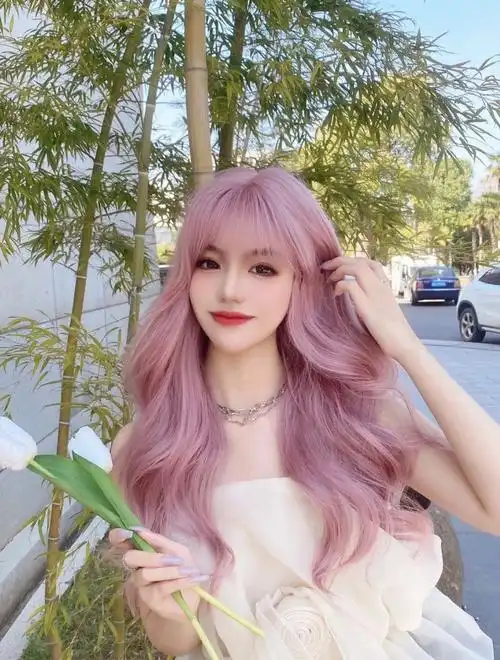 g的超显白发色底色9度粉色灰色微量的紫色结合调配的染前都会根据每